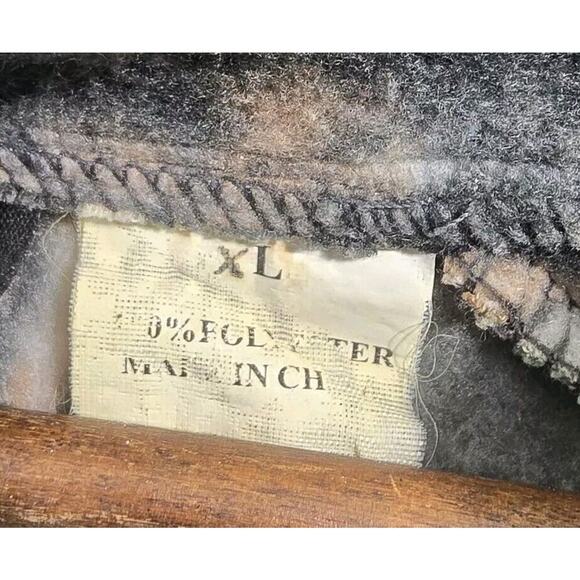 WFS Element Gear Hoodie Mens XL Camo Burly Gang Woodland Pullover Sweatshirt - Picture 4 of 14